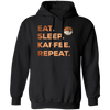 Saying Eat Sleep Coffee Repeat, Caffeine, Great Coffee Cappuccino Gift