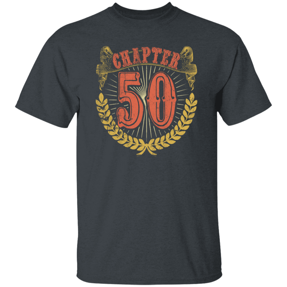 Birthday Chapter 50 Gift, Happy 50th birthday, Retro age 50