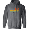 Retro Surfing Surf Beach Surfer Gift Vintage Wave Pullover Hoodie