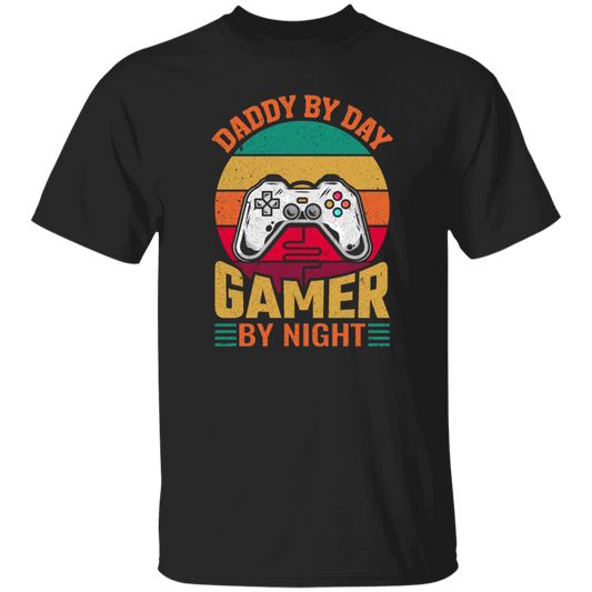 Daddy By Day Gamer By Night, Dad Gift Love Gaming