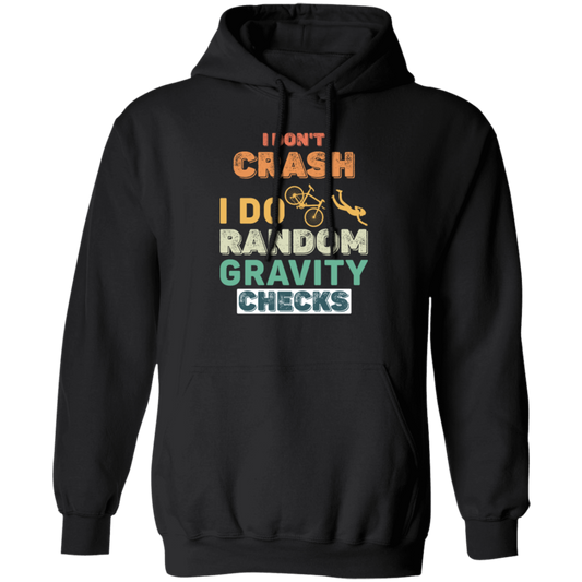 Retro Gravity Checks Cycopath Funny Cycling Pun Vintage