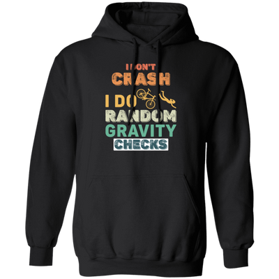 Retro Gravity Checks Cycopath Funny Cycling Pun Vintage