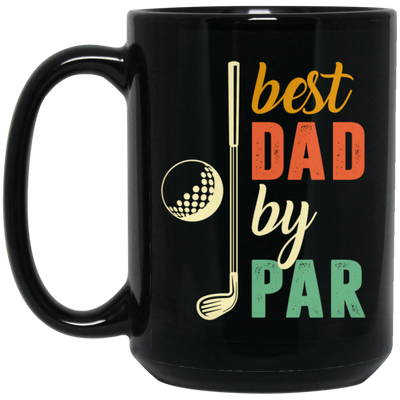 Retro Golf Best Dad By Par, Daddy of the year gift