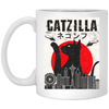 Anime Catzilla, Kawaii Cat Japanese Tokyo