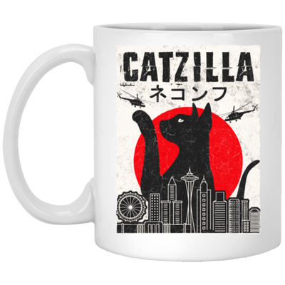 Anime Catzilla, Kawaii Cat Japanese Tokyo