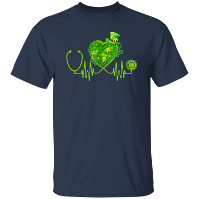 Shamrock Gift Irish Nurse St Patricks Day Stethoscope Heartbeat