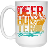 Cant Wait For Deer Hunting Season Deer Hunter Vintage White Mug