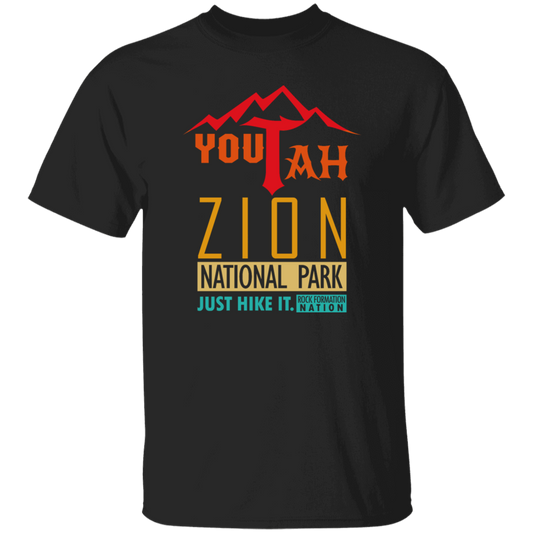 Zion National Park - YOUTAH Rock Formation Nation, Retro Zion National Park