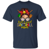 Best Softball, Loud And Proud Softball Mom, Love Softball, Love Sport Gift, Mom Gift Unisex T-Shirt