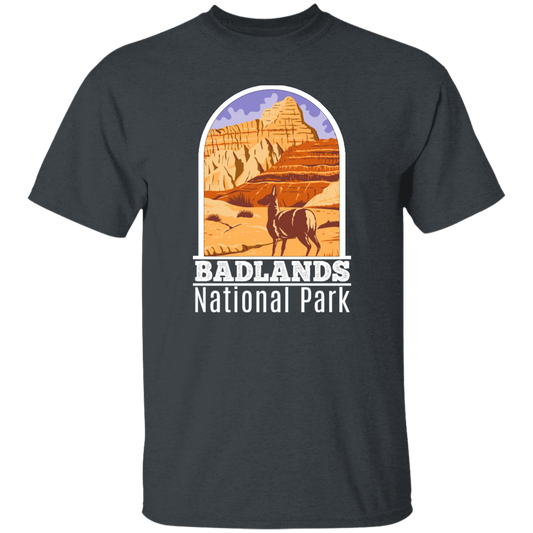 National Park Gift, Badlands Park Gift, Retro Badlands, Love National Parks Unisex T-Shirt