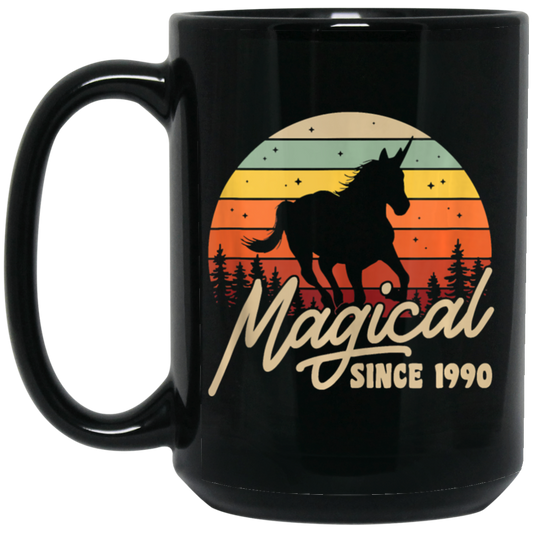 30th Birthday Gift Magical Since 1990, Vintage Birthday Gift