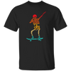 Cool Dabbing Skater Design For Men And Boys Skeleton Vintage Unisex T-Shirt