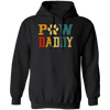 Vintage Grand Paw Dog Lover Grandpaw Grandpa Pullover Hoodie