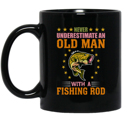 Never Underestimate An Old Man With A Fishing Rod