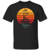 Beautiful Motive In Retro Style Treasure Island - Sunset Vintage Style Unisex T-Shirt