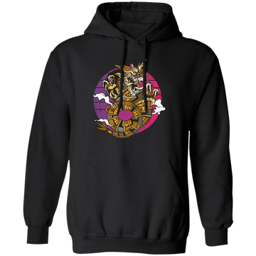 Vintage Steampunk Japanese Dragon, Victorian Fantasy