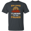 Bring A Compass It_s Awkward When You Have To Eat Your Friends, Retro Compass Unisex T-Shirt