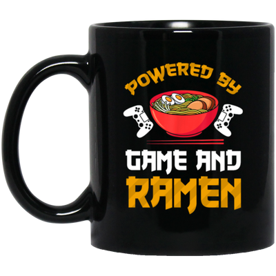 Power By Game And Ramen Anime, Retro Ramen gold