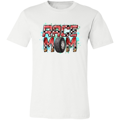 Love Race Mom, Best Gift For Race Mom, Racing Mom, Love Momma Gift Unisex Jersey T-Shirt