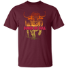 Bunch Of Bull, Retro Bull, Colorful Bull Cow Gift