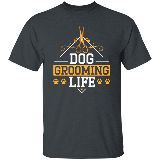 Love Dog Vintage Style, Dog Grooming Life, Retro Dog Lover Unisex T-Shirt