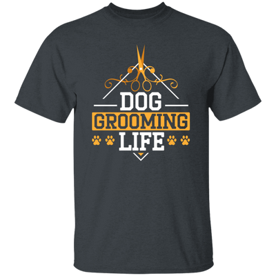 Love Dog Vintage Style, Dog Grooming Life, Retro Dog Lover Unisex T-Shirt