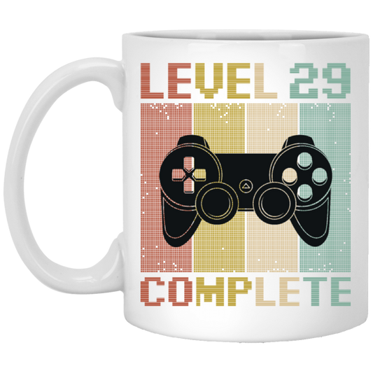 Retro Level 29 Complete Gamer Gamer 29 Years Birthday