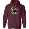 Worlds Greatest Grand Paw, Grandpa Dog Lover, Retro Paw Love Pullover Hoodie