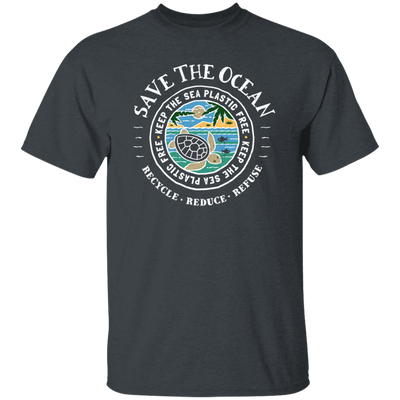 Save The Ocean - Turtle Keep The Sea Plastic Free