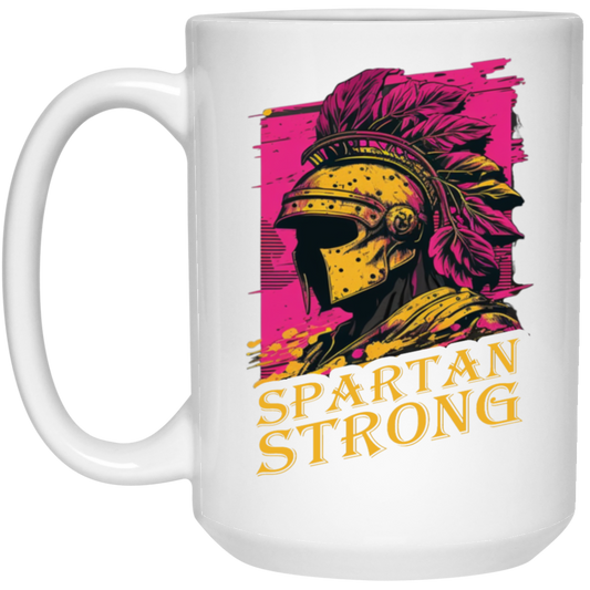 Love Spartan, Spartan Gift, Strong Man, Spartan Strong, Greece Style, Troy Fan, Aphrodite White Mug