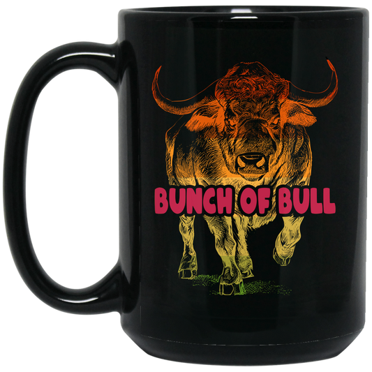 Bunch Of Bull, Retro Bull, Colorful Bull Cow Gift