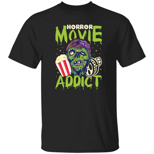 Horror Movie Gift, Zombie Film Gift, Horror Movie Addict, Halloween Gift Unisex T-Shirt