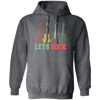 Guitar Rock Music Rock And Roll Music Vintage Instrument Pullover Hoodie