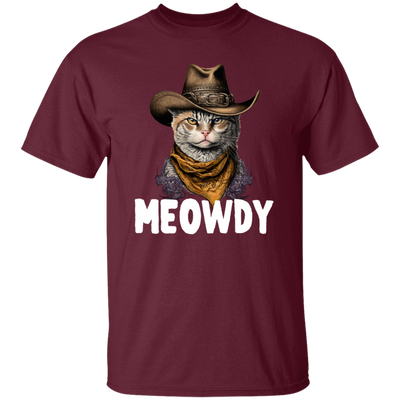 Cat Meme, Love Cat, Swag Cat, Meowdy Love Gift, Meow Howdy, Funny Cat Gift Unisex T-Shirt