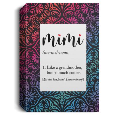 Mimi's Meaning Canvas, My Loved Mimi Mandala Style CB120 Canvas