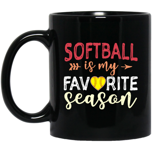 Love Sport Softball Lover Softball Is My Favorite Season