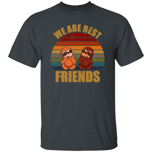 Sloth Friends We Are Best Friends Unisex T-Shirt