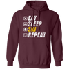 Eat Sleep Ski - Funny Alpine Skiing Gift