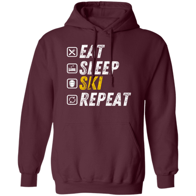 Eat Sleep Ski - Funny Alpine Skiing Gift