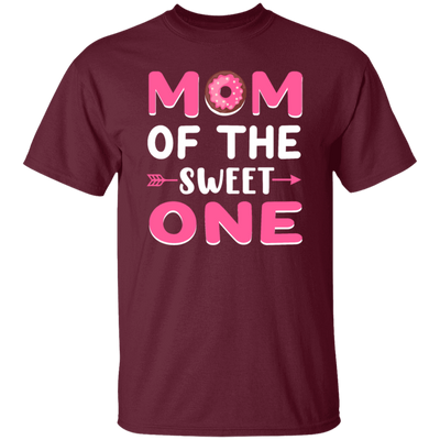 Love Mom, Mom Of The Sweet One, Best Mom Ever, Pinky Mom, Love Doghnut Unisex T-Shirt