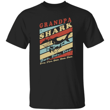 Grandpa Shark Doo Doo Love Shark Gift Funny Shark Gift