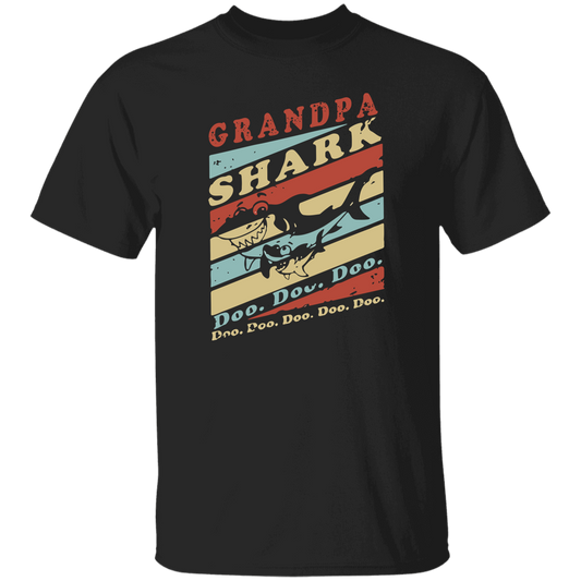 Grandpa Shark Doo Doo Love Shark Gift Funny Shark Gift