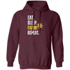 Eat Sleep Farm Repeat, Love Farm, Best Farming Lover, Farmer Gift, Rice Lover Pullover Hoodie