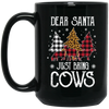 Christmas Dear Santa Just Bring The Cows Funny