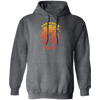 Badminton Palm Trees Gift For Dad Vintage Play Badminton Sporty Pullover Hoodie