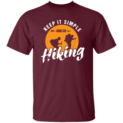 Hiking And Outdoors Gift, Retro Hiker Couple