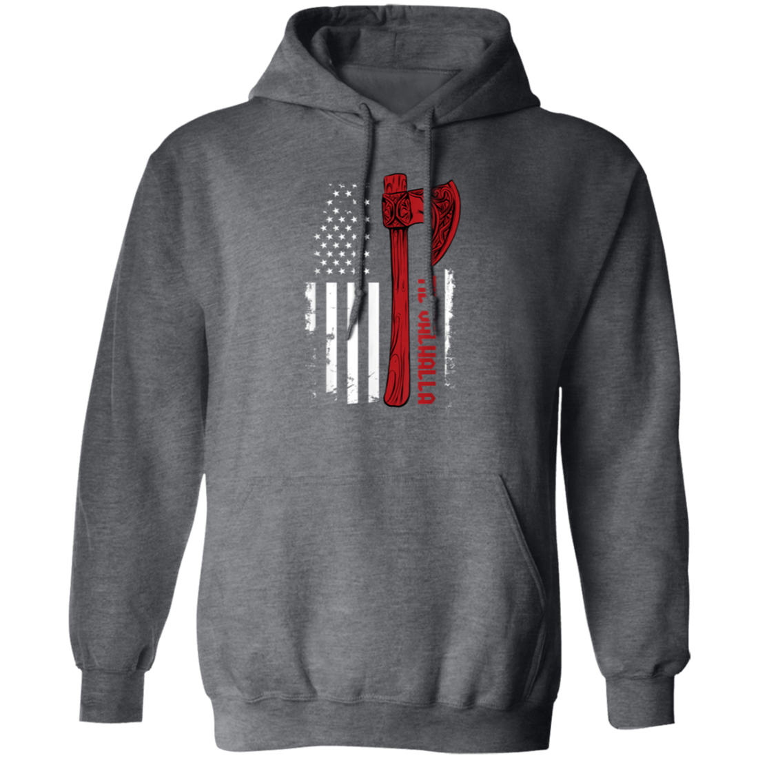 Viking Axe Flag Til Valhalla Norse Mythology