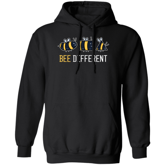 Funny Bee Different, Beekeeper Wasp Bee Beehive Awareness Pullover Hoodie