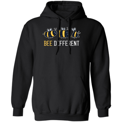 Funny Bee Different, Beekeeper Wasp Bee Beehive Awareness Pullover Hoodie