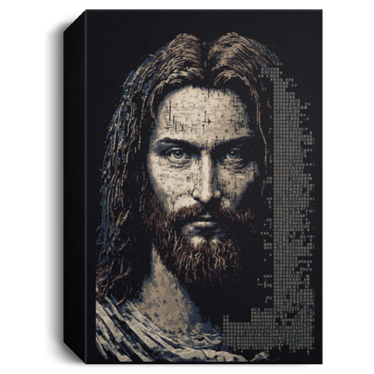 In Jesus We Trust - Jesus Portrait, Gift For Jesus Region Canvas